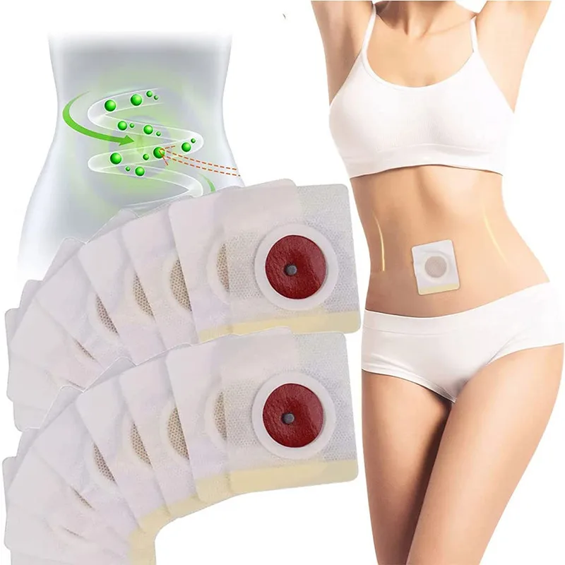 30Pcs/Box Chinese Medicine Weight Loss Navel Sticker Weight Loss Belly Fat Burning Slim Patch Belly Fat Burner Slimming Patch