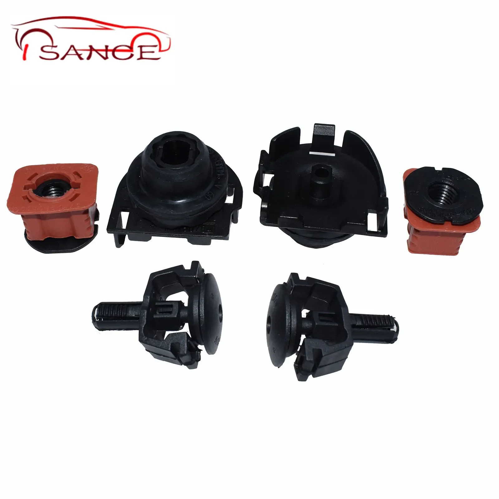 Kit De Montage Support Radiateur Mercedes Benz C200 C300 E300 E550 GLK350 - 8 Pièces Premium