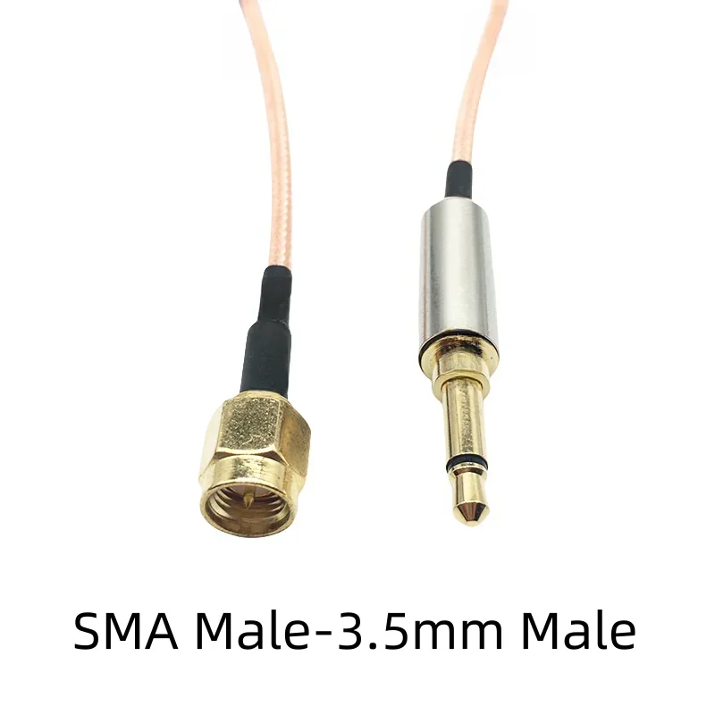 

Тестовый кабель для радио наушников от SMA до 3,5 мм. Аудиокабель SMA «папа» — моно» 3,5 мм «папа»