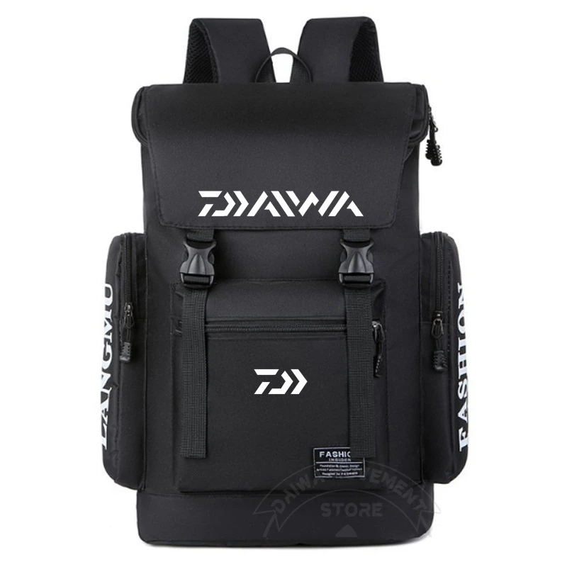 

Dawa Summer Backpack Lightweight Large Capacity Outdoor Travel Leisure Backpack Breathable Waterproof Multi-function Fishing Bag