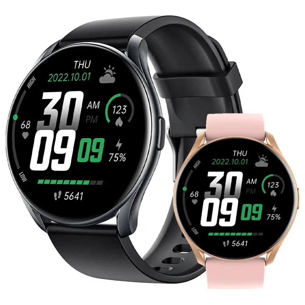 

Sports Watch 1 Set Creative Multiple Languages Rechargeable Health Check Intelligent Watch for Daily Wear