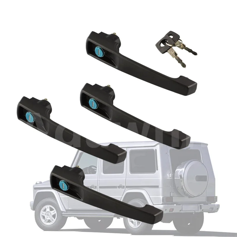 

Door Handle Lock Keys for Mercedes G-CLASS W460 W461W463 T1 VAN MINI BUS 601 602 4Door Handle Lock+2Keys 6707600159