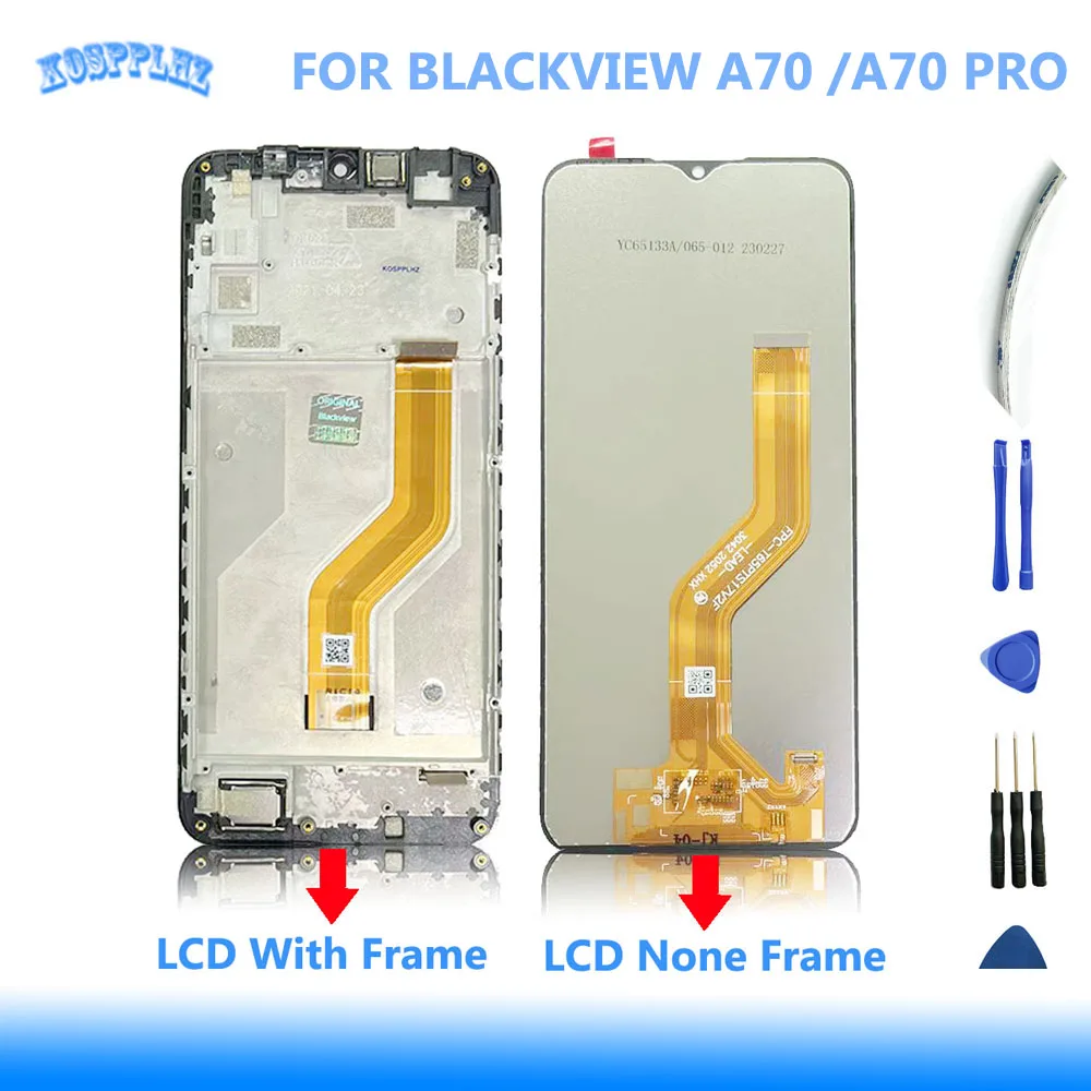 

For Blackview A70 Display LCD + Touch Screen Assembly Front Full Display Replacement High Quality For Blackview A 70 PRO LCD