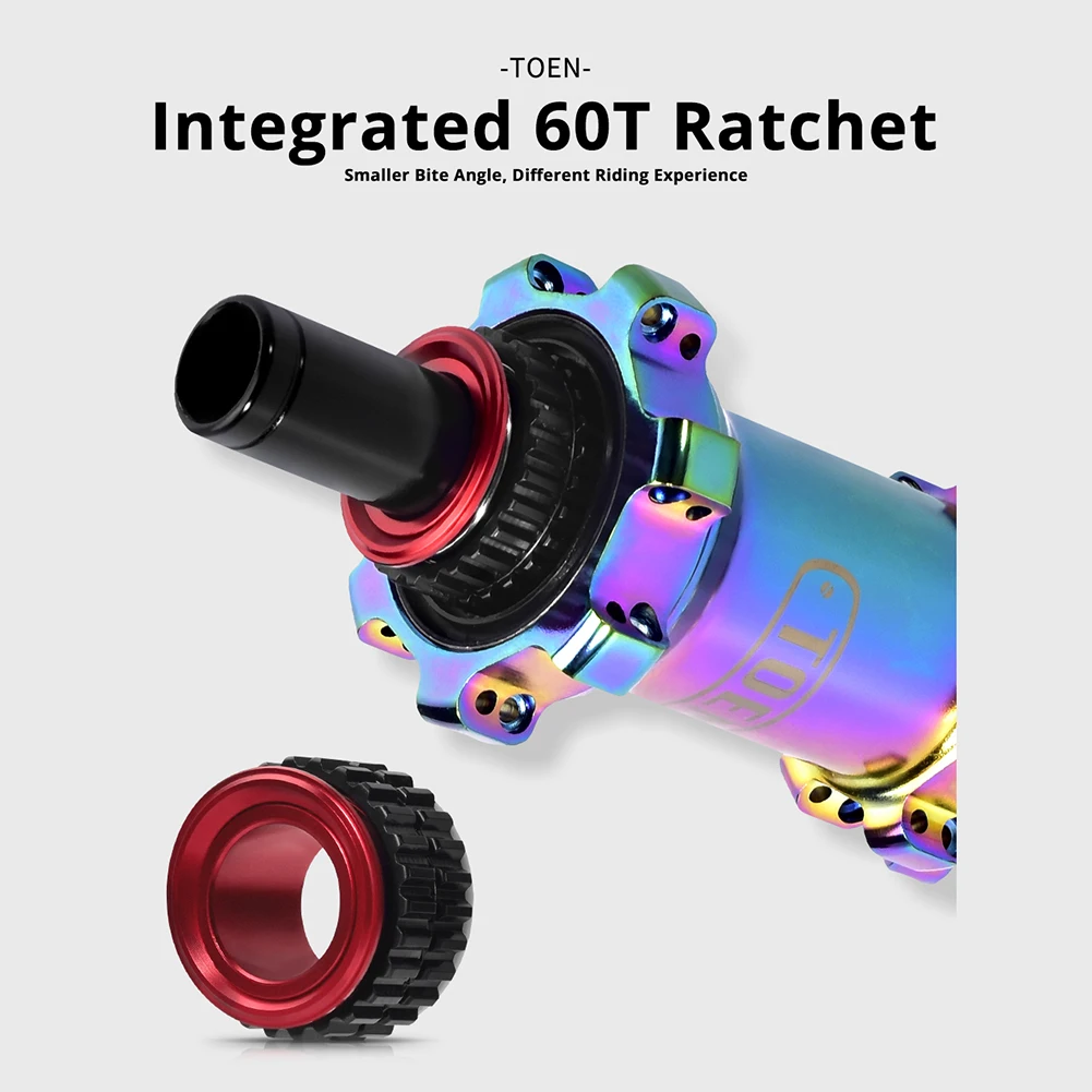 

New 60T Integrated Ratchet Bicycle Hub CNC Hollow Cycling Alloy Steel Freehub Repair Tool DT Swiss Hub Bike Accessories