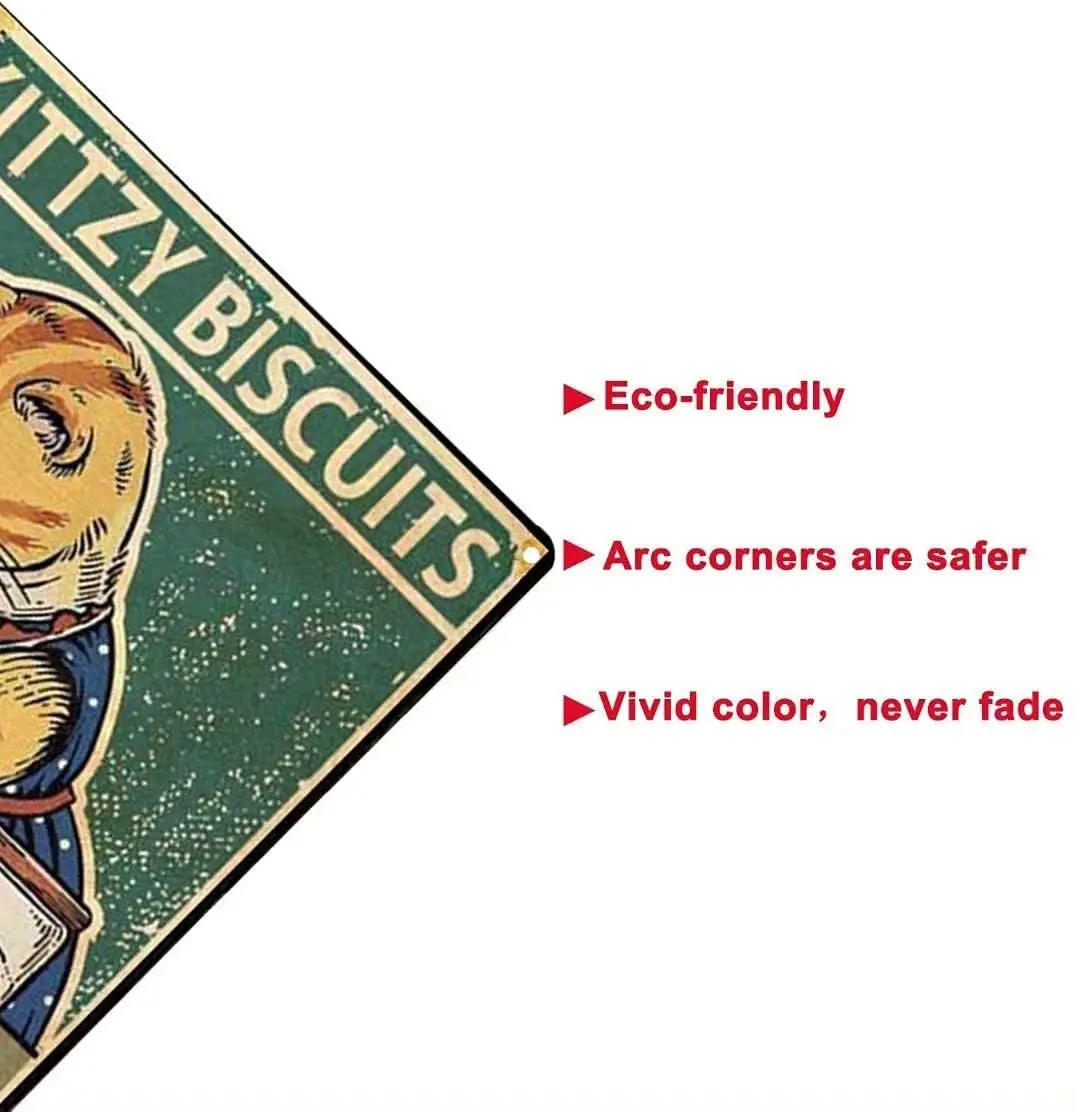 GadgetsTalk Винтажная металлическая вывеска Кошка никогда не доверяет Художественный