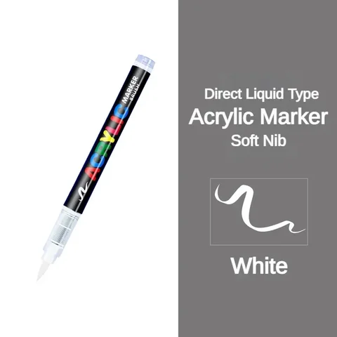 GUANGNA Жидкие Акриловые Маркеры 16 Цветов