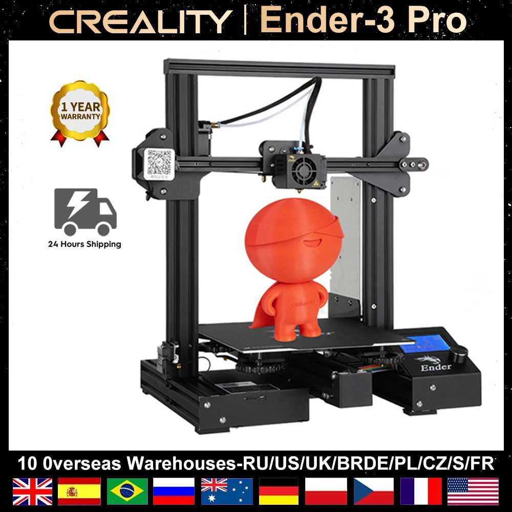 Ender-3 Pro Набор для 3D-принтера магнитная планка с крышкой возобновление печати