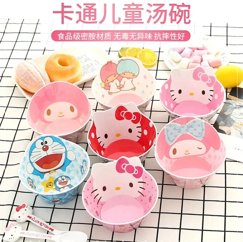 Милая Мелодия PomPomPurin аниме Kawaii Sanrio Ins миска для детского питания креативная