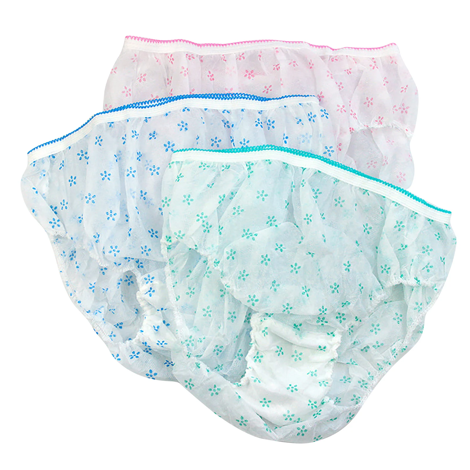 

Pregnancy Paper Underwear Maternity Postpartum Confinement Bottom 7Pcs Pregnant Women Disposable Non-woven Fabric Underwear