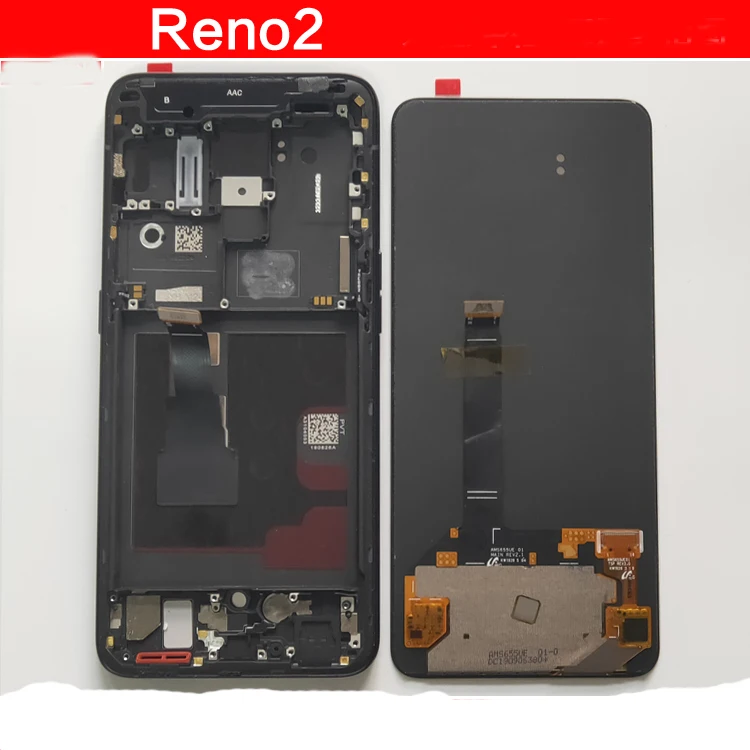 

Оригинальный запасной ЖК-экран для Oppo Reno 2 мобильный телефон, ЖК-экран и дигитайзер в сборе для Oppo Reno 2, ЖК-дисплей