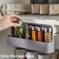 seasoning bottle storage rack cabinet organizer spice bottle storage rack under shelf spice organizer kitchen tools gadgets