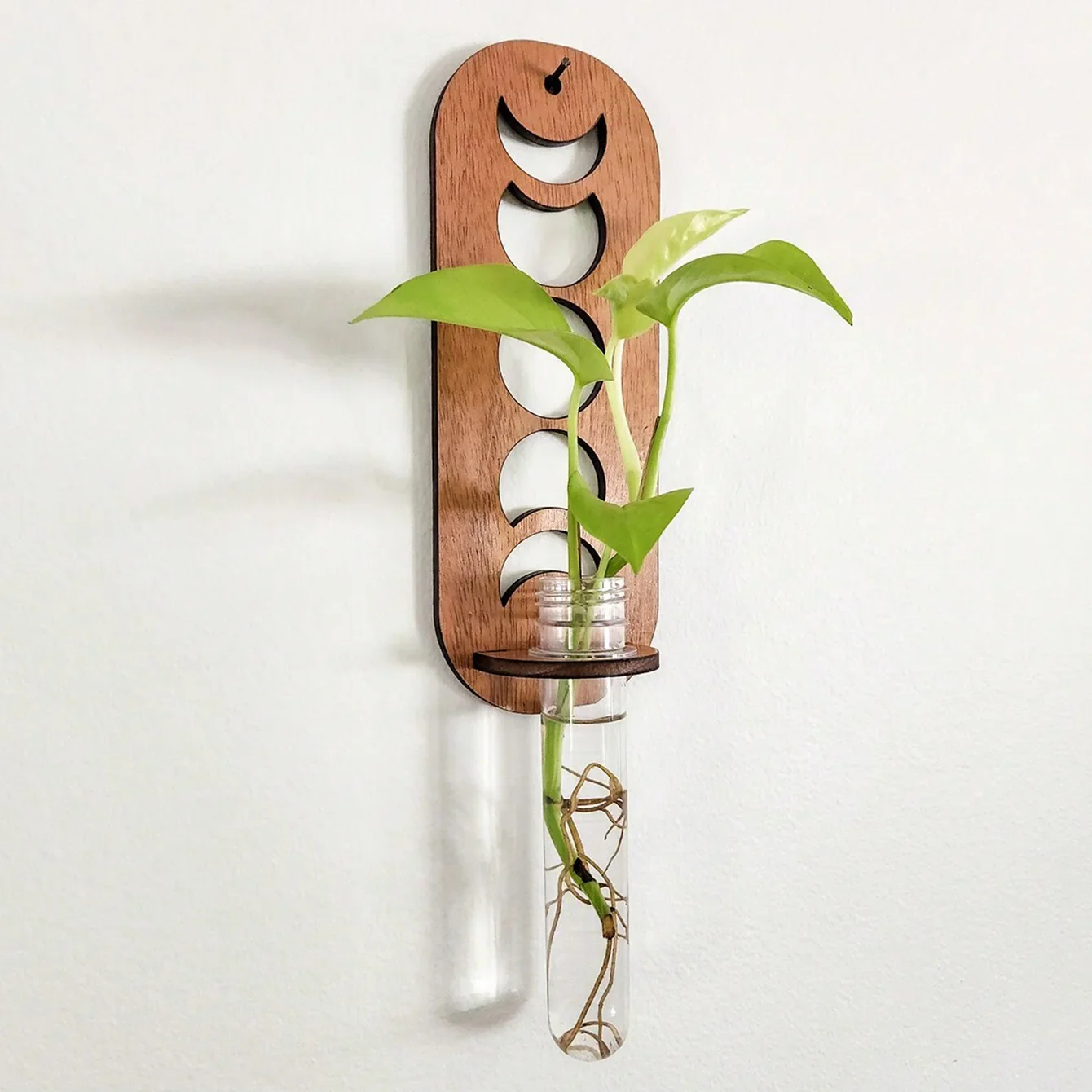 Настенная подвесная полка с растениями деревянная стойка контейнер