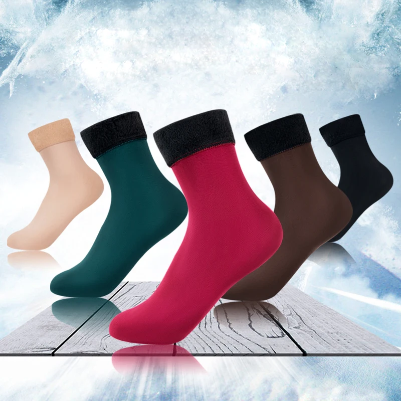 

1 пара, женские зимние теплые носки