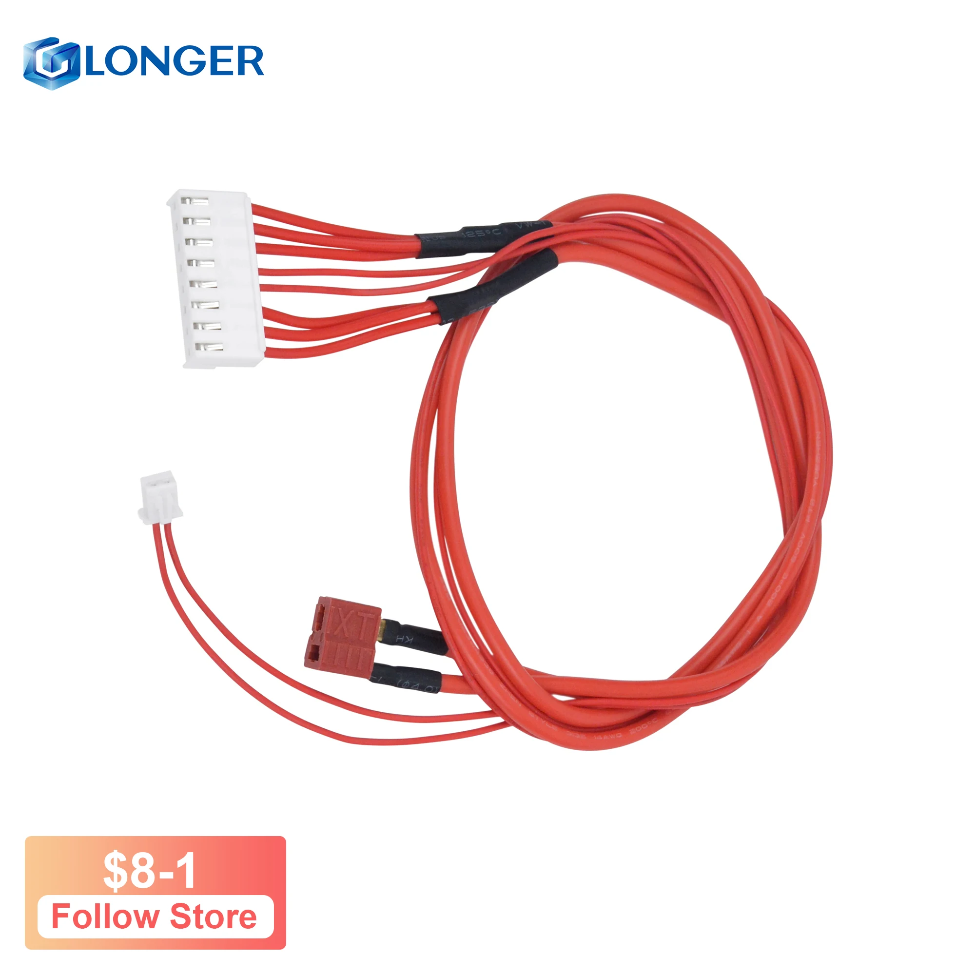 Более длинный нагревательный кабель для 3D-принтера LK4 LK4PRO