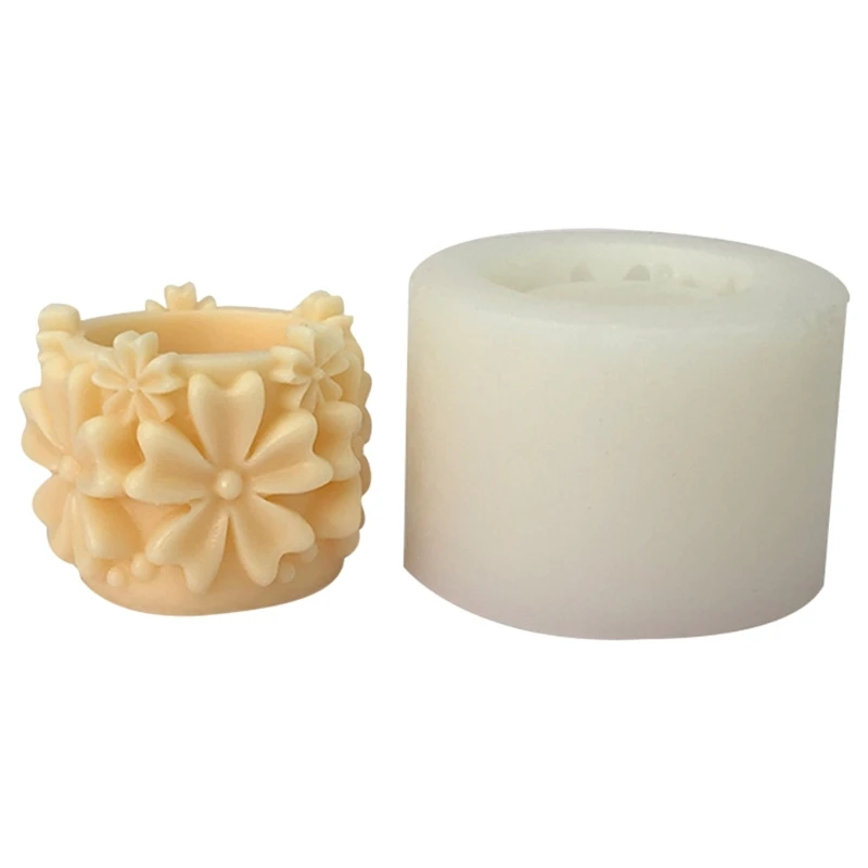 Уникальная форма для держателей растений с пятью лепестками силиконовая сочных