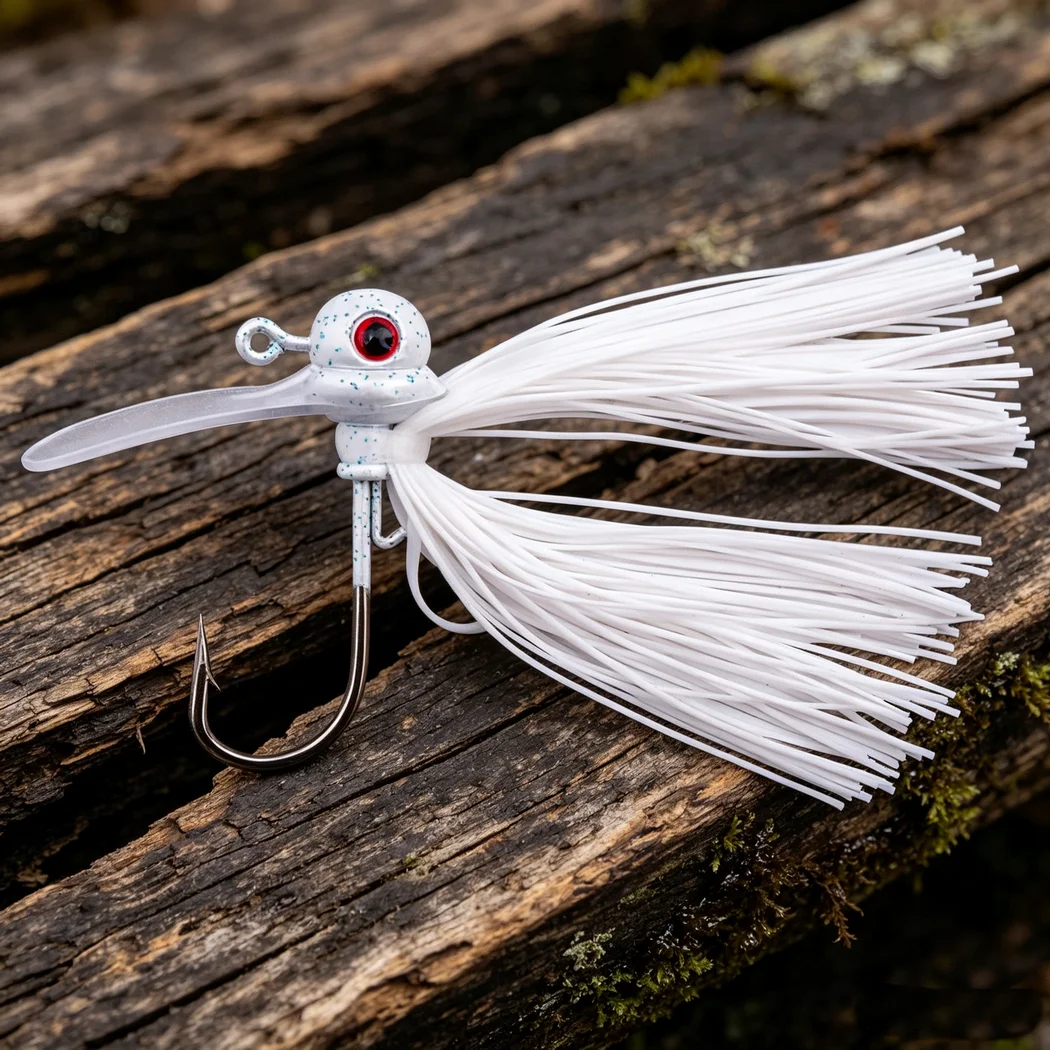 Фото 1 шт. 3D-джиг-головка с глазами, спиннер-приманка для рыбалки, 10г/14г/18г, для ловли баса, с защитой от зацепов, джиг-приманка для баса, файнесс-джиг №1