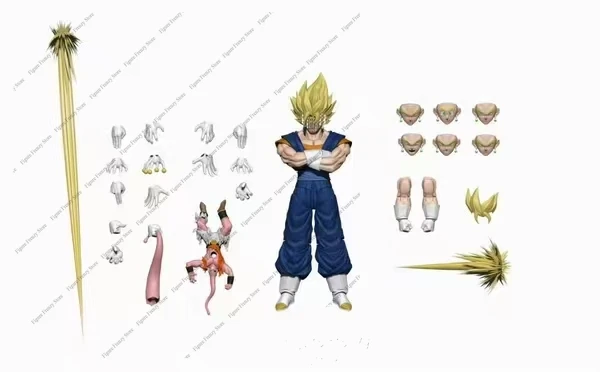 Специальное предложение: Новые коллекционные фигурки MP Studio SHF Super Saiyan SSJ Vegetto, Vegeta, Son Gohan, Trunks из аниме, игрушки-модели (art.: 3920da3897d2a) - 3920da3897d2a