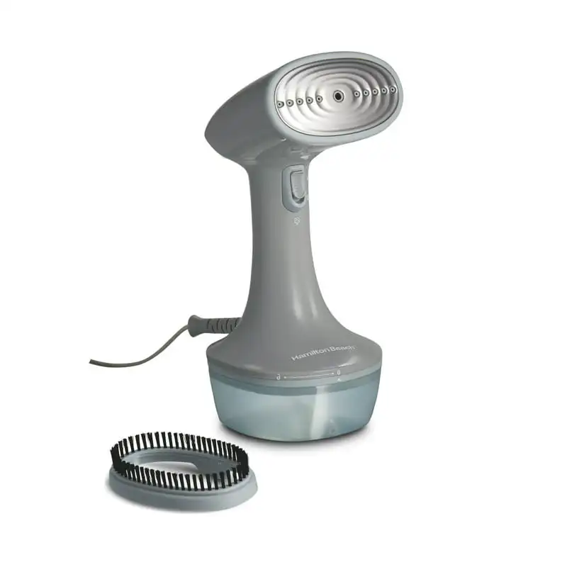 

Handheld Garment Steamer, Gray with Blue Accents, 11557