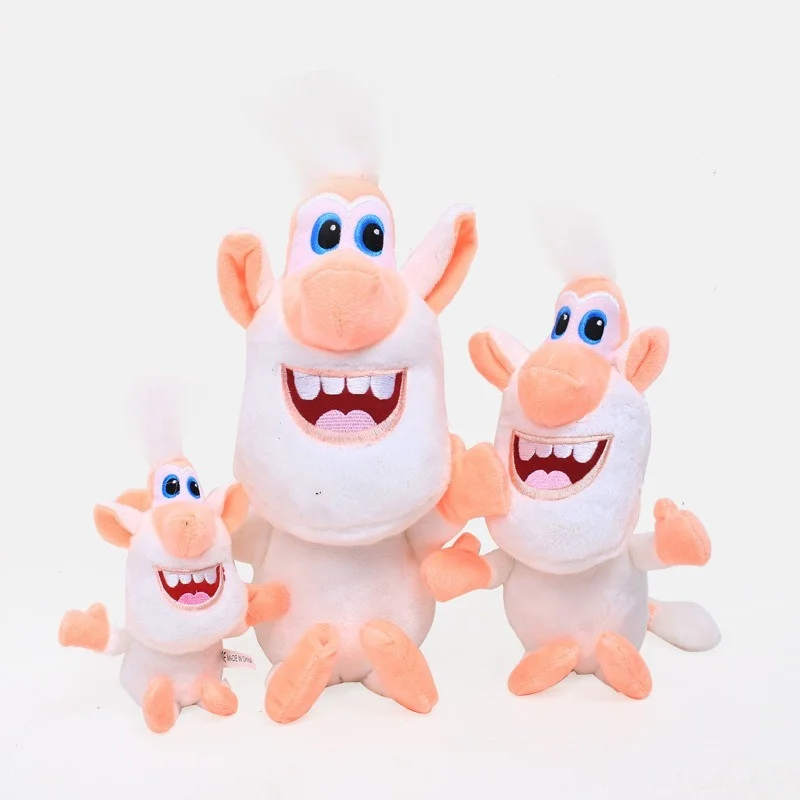 

Russian Cartoon Cute White Pig Cooper Booba Buba Cooper Cute Plush Stuffed Toy Kids Kawaii Birthday Gift Toys Plushs Doll Decor