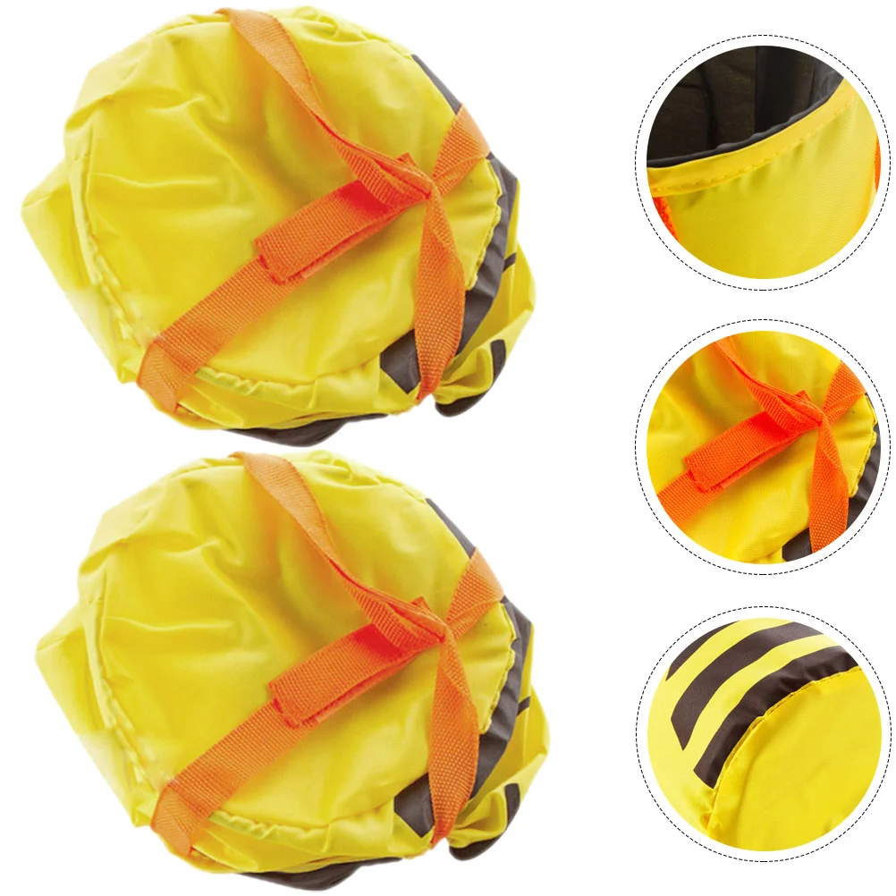 

2pcs Collapsible Car Rubbish Bins Waste Paper Baskets Car Trash Bins