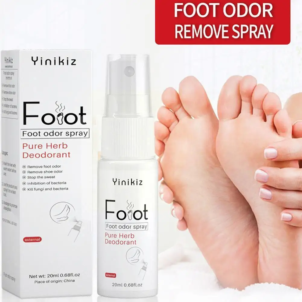 

Foot Odor Spray Antibacterial Shoe Sock Deodorant Spray Feet Serum Anti-fungi Feet Liquid Spray Care Anti-itch Antiperspira T0a8