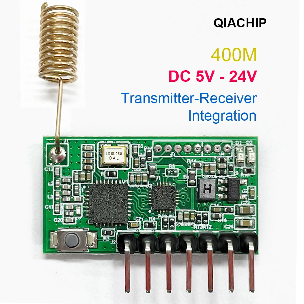 

QIACHIP RF 868Mhz Receiving and Transmitting Integrated DIY 4CH Wireless Remote Control Switch For Arduino Uno Module Smart Home