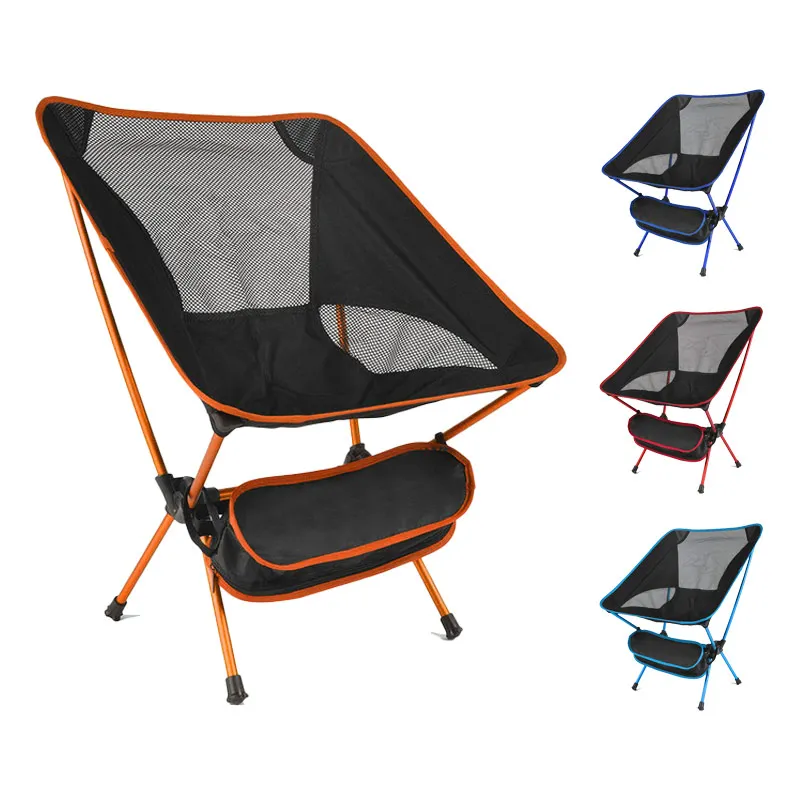 

Travel Ultralight Folding Chair Superhard High Load Outdoor Camping Chair Portable Beach Hiking Picnic Seat Fishing Tools Chair