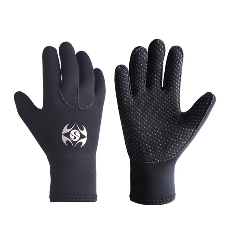 

3mm Neoprene Warm Scuba Diving Gloves Cold-proof Anti-slip for Men Women Windsurfing Surfing Spearfishing Snorkeling Boating