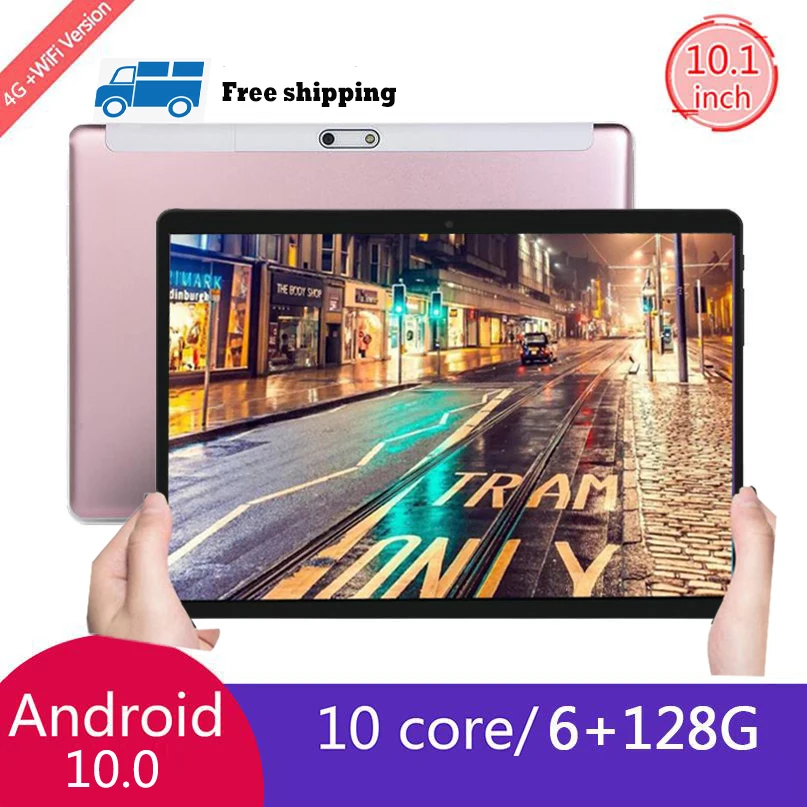 Планшет на Android 10 1 восемь ядер экран 128 дюйма 6 ГБ + 0 |