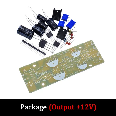 WAVGAT модуль регулятора напряжения LM7805 + L7905