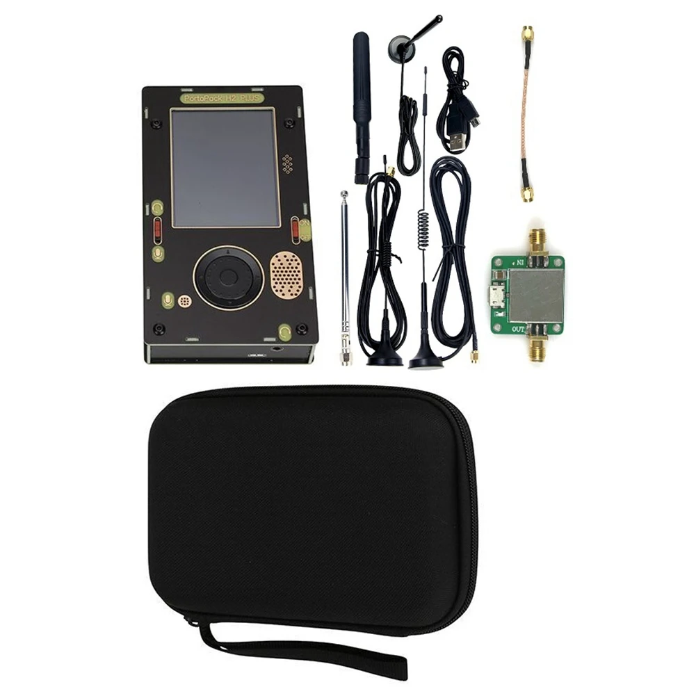 

Портативный H2 Plus Mayhem 3,2 дюймовый сенсорный ЖК-дисплей + для HackRF One + антенна + чехол Kit SDR программно определяемое радио 1 МГц-6 ГГц