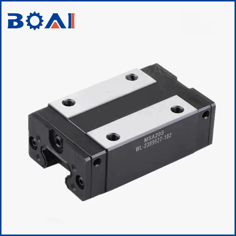 Линейный направляющий слайдер квадратные рельсовые подшипники серии MSA и