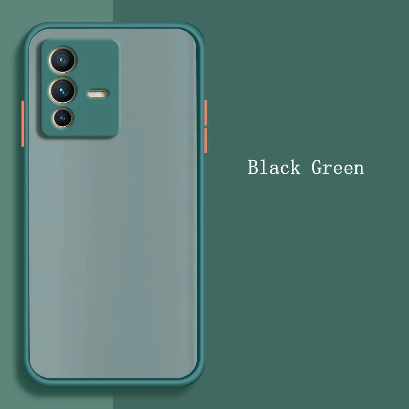 For Vivo S12 Pro Case For e Vivo S12 S10 Pro V21E V21 V20 V17 Y21 Y50 Cover Silicone Matte Translucent Shockproof Bumper Coque