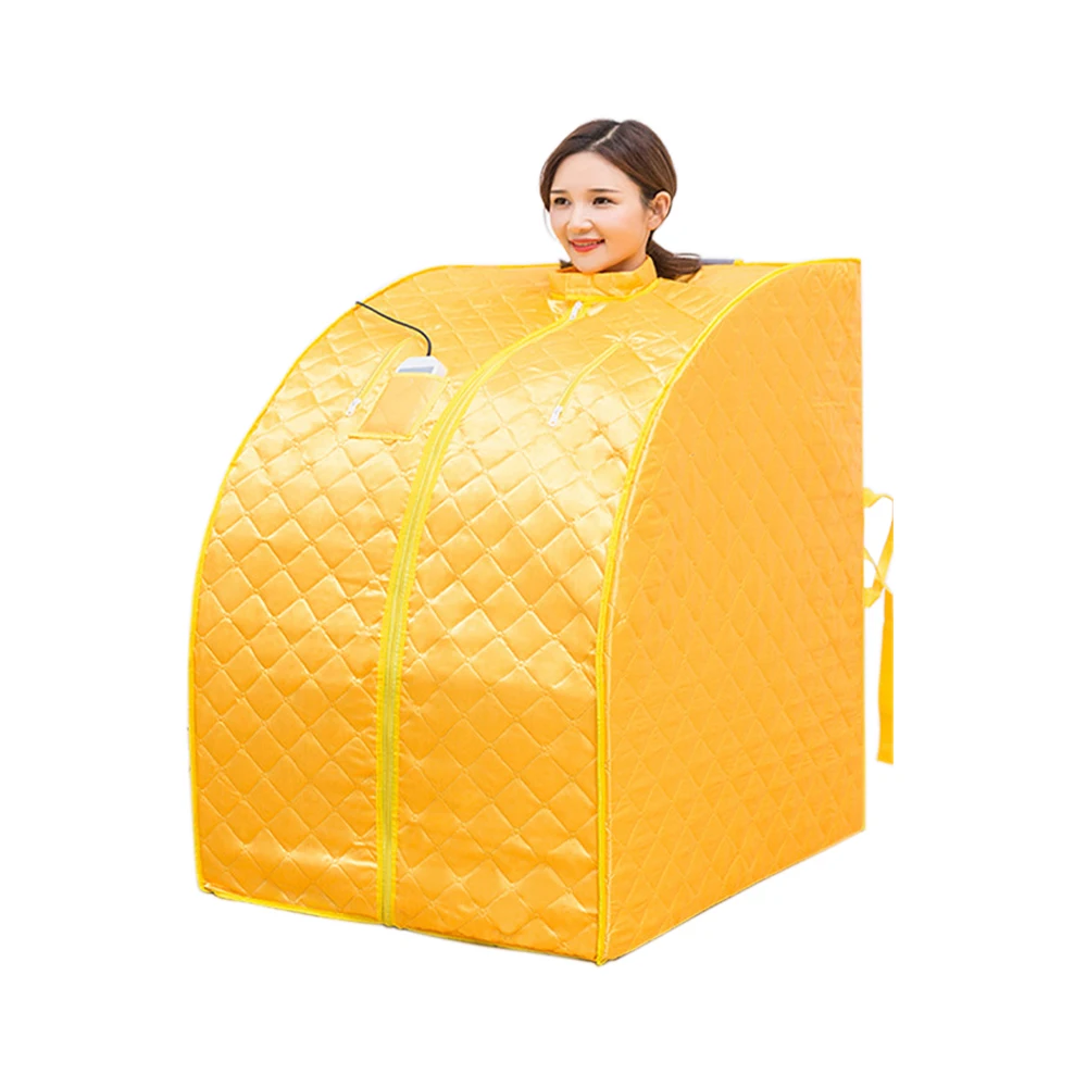 

Домашняя Складная Паровая палатка, коробка для потоотделения, комнатная Паровая Ванна, бытовой паровой отпариватель с дальним инфракрасны...