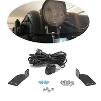 Atv Accessories Rear Roof Light Pod Bracket & Switch & Wire Kit For 2013-2022 Polaris Ranger 570/900/1000 Full Size & Midsize