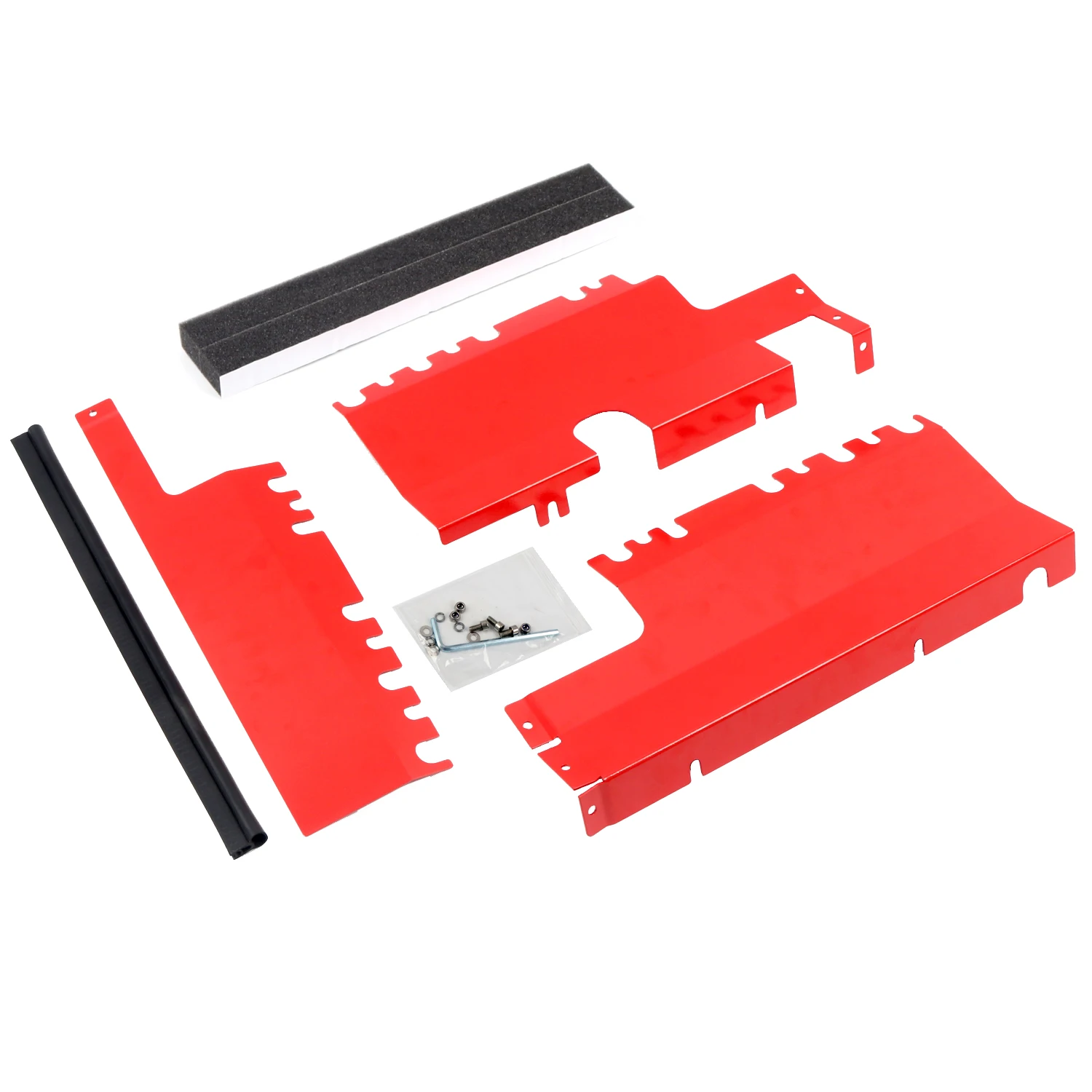 

Крышка радиатора автомобильного двигателя для Subaru WRX STi 2015-2021, крышка резервуара для воды, крышки охлаждения, отделка, алюминиевый сплав, 3 шт.