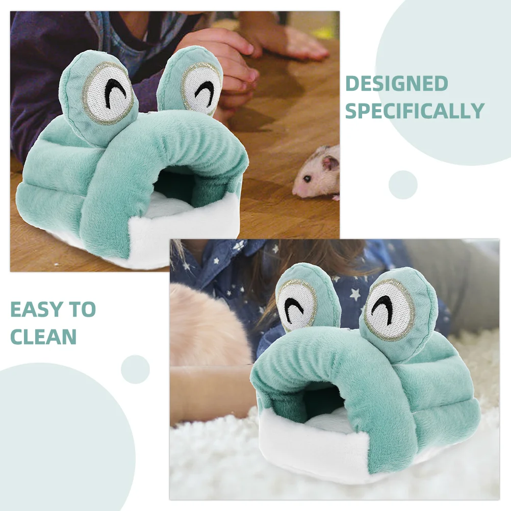 Хомяк теплое хлопковое гнездо шиншилла домик хижина домашнее милое убежище