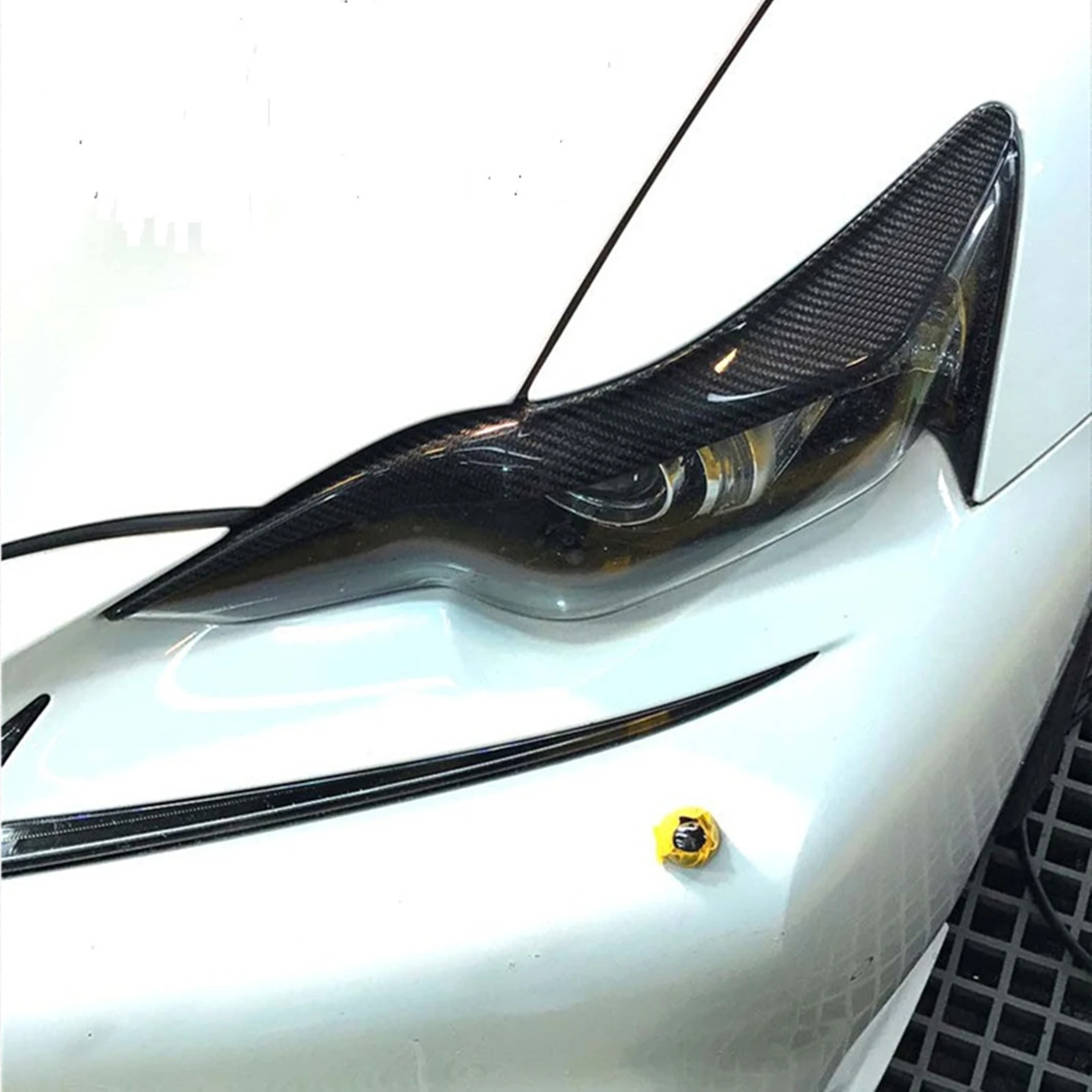 Автомобильная передняя фара из углеродного волокна для Lexus IS200t IS250 IS300 IS350 2013-2016