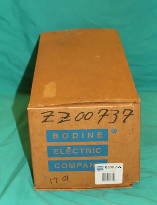 

Электрическая компания Bodine, тип FPM, модель 835, регулировка скорости вращения NE