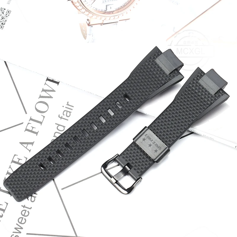 Resin Watchband For Casio G-SHOCK Steel Heart GST-B400 Men's Sports Waterproof Quick Release Rubber Strap Bracelet Accessories