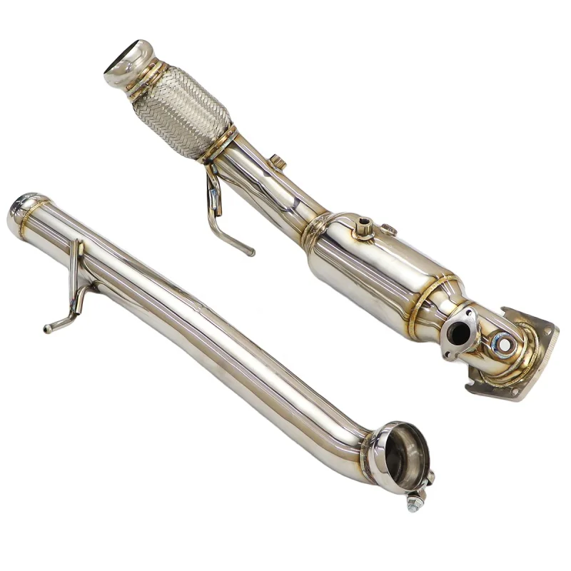 Выхлопная труба для Jeep Wrangler Rubicon JL 2 0 T 2018 выхлопная из нержавеющей стали с высоким