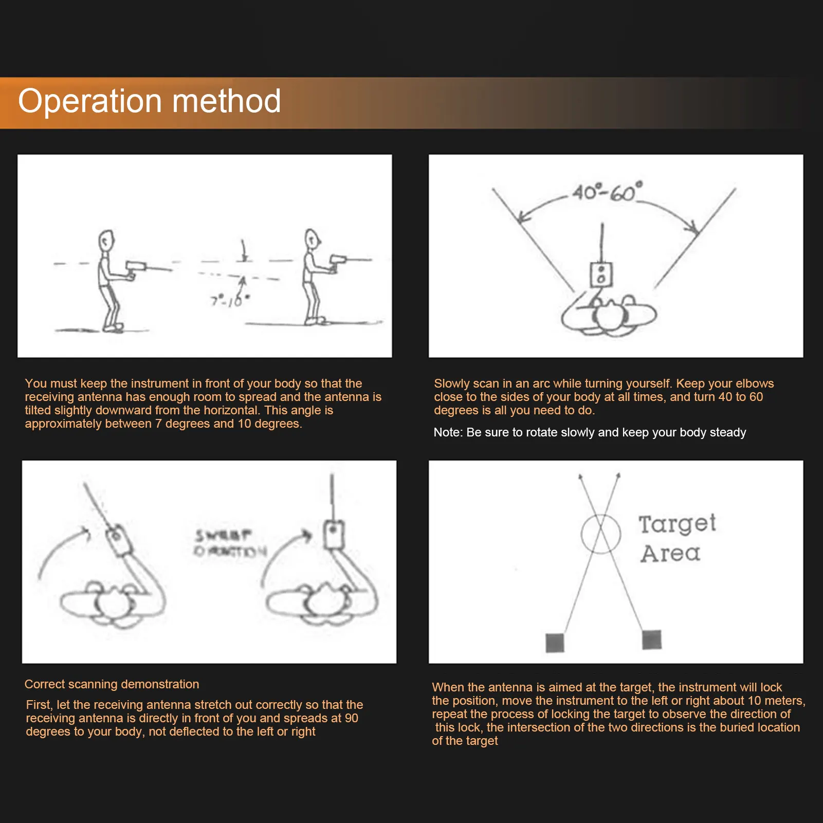 Подземный ручной металлоискатель цветной металлодетектор с ночным видением и