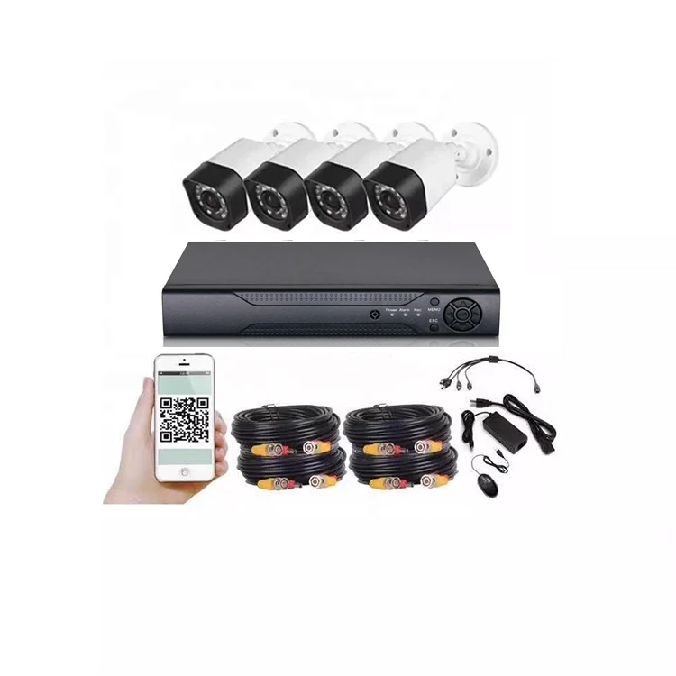 

Full HD Outdoor Surveillance DVR Camara Sistema 1080P Smart Cctv Set 4 Camera System XM EYE AHD Full Kit Home Security System