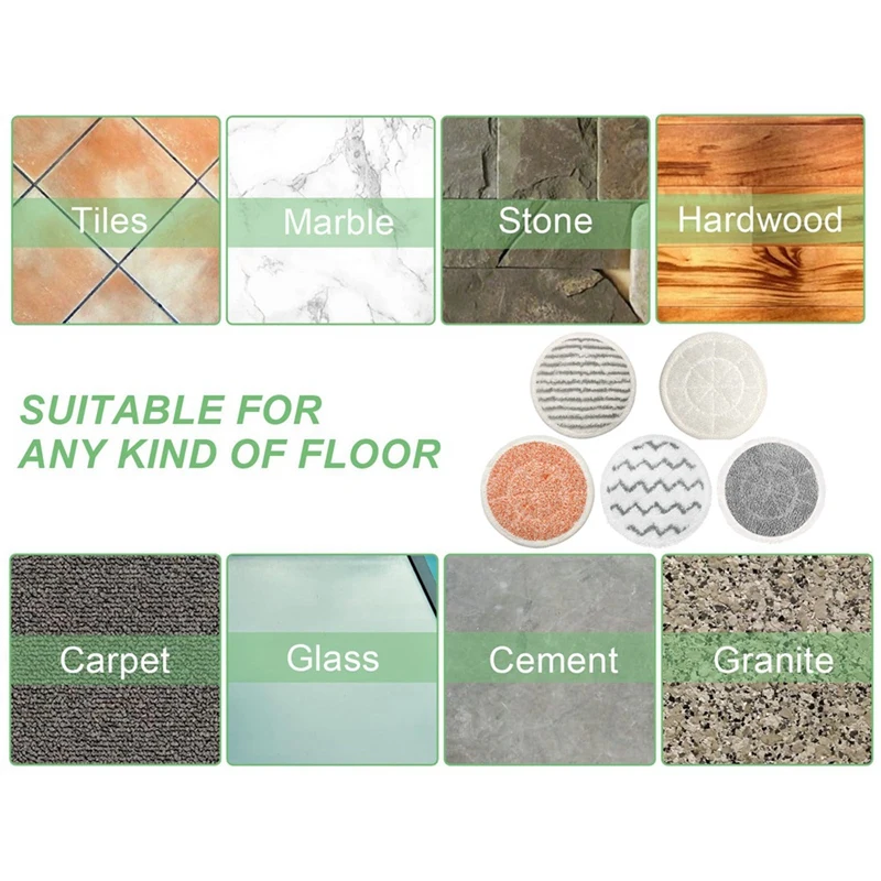 10 шт. подушечки для швабры Shark S7000 S7001TGT S7005 S7020 серии паровой твердых полов запасные