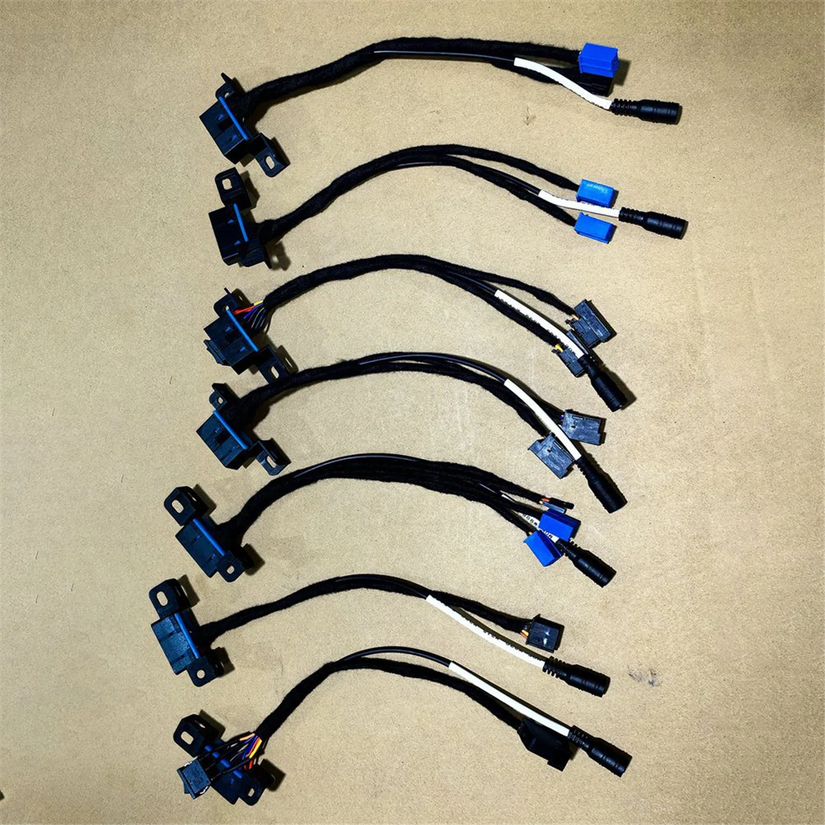 7 шт. тестовые кабели для Benz All EZS W209/W211/W906/W169/W208/W202 Mercedes lock OBD EIS ELV испытательная