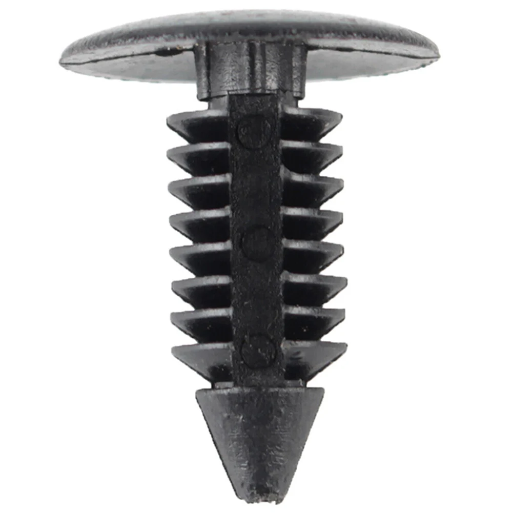 

Reliable Attachment 50Pcs 8mm Hole Car Clips Fender Bumper Shield Retainer Plastic Rivet Push Pin Ensures Stability