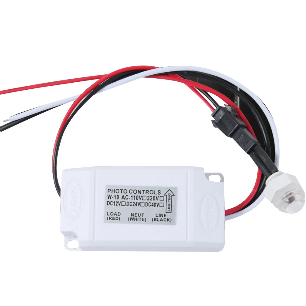IP44 DC12V 24V 220VAC Mini Outdoor Light Control Photo Sensor Switch Rainproof for Lamps |