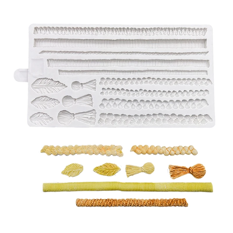 

Cupcake Cookie Cutters 3D Knitted Texture Shape Bakeware Tools Home Durable Gift