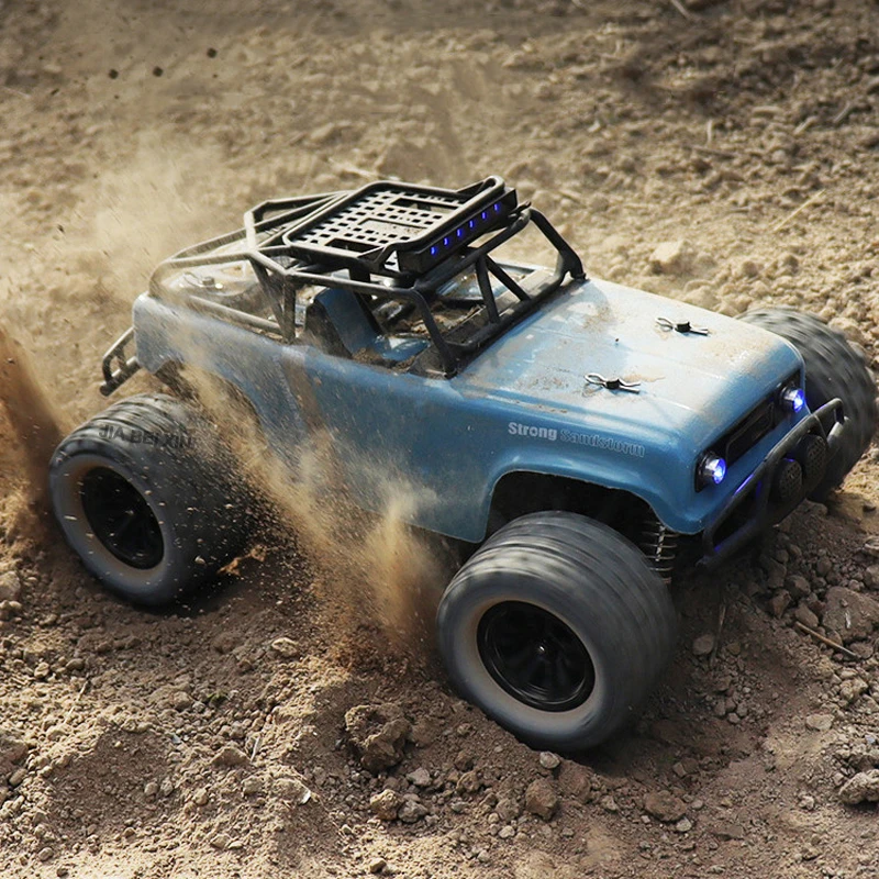 

JBX Toys RC Car 1:18 40km/h Bigfoot Monster Remote Control Off-Road Car Waterproof 4WD RC Crawler Truck For Children Adults