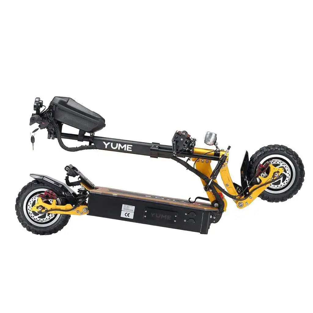 

Оригинальный электрический скутер YUME X11, Новое поступление, 60V6000W 5600 Вт, двухмоторный складной электрический скутер для взрослых с толстыми шинами, 5000 Вт